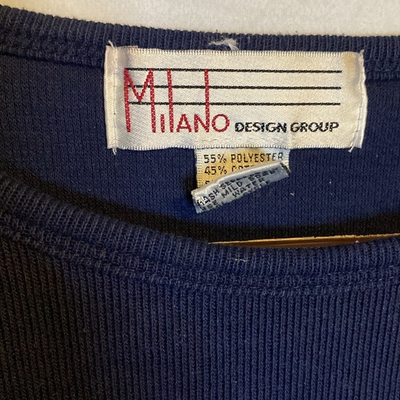 Milano blue top - Picture 3 of 4